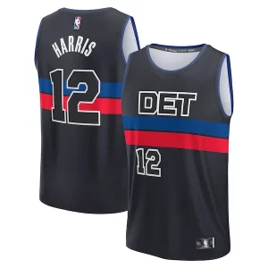 Pratico Stupendo Tobias Harris Detroit Pistons Youth Fast Break Player Jersey Statement Edition Black  per i veri fan
