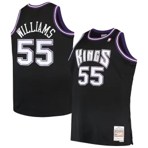 Trendy Versatile Stupendo Jason Williams Sacramento Kings Big & Tall 2000/01 Hardwood Classics Swingman Jersey Black  per i veri fan