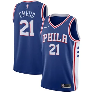 Versatile Accattivante Magnifico Joel Embiid Philadelphia 76ers Nike 2019/2020 Swingman Jersey Icon Edition Royal  per i veri fan