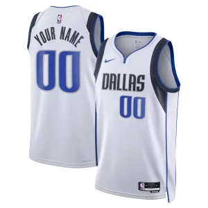 Versatile Accattivante Sofisticato Dallas Mavericks Nike Unisex Swingman Custom Jersey White Association Edition  per i veri fan