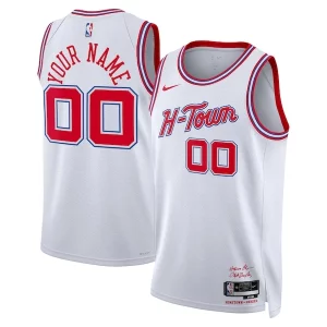 Versatile Attraente Houston Rockets Nike Unisex 2023/24 Custom Swingman Jersey White City Edition  per i veri fan