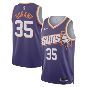 Versatile Attraente Kevin Durant Phoenix Suns Nike Unisex Swingman Jersey Icon Edition Purple/White  per i veri fan
