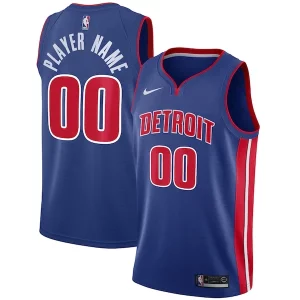 Versatile Attraente Moderno Detroit Pistons Nike Swingman Custom Jersey Blue Icon Edition  per i veri fan