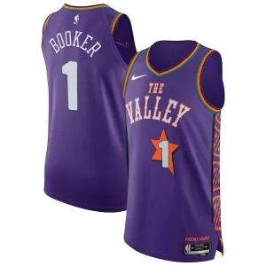 Versatile Bellissimo Eccezionale Devin Booker Phoenix Suns Nike 2024/25 Authentic Player Jersey City Edition Purple  per i veri fan