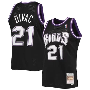 Versatile Classico Pratico Vlade Divac Sacramento Kings 2000/01 Hardwood Classics Swingman Jersey Black  per i veri fan