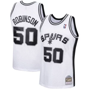 Versatile David Robinson San Antonio Spurs 1998/99 Hardwood Classics Swingman Jersey White  per i veri fan