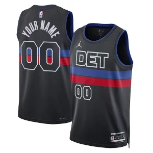 Versatile Detroit Pistons Jordan Brand Unisex 2022/23 Swingman Custom Jersey Statement Edition Blue  per i veri fan