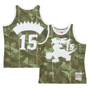 Versatile Duraturo Vince Carter Toronto Raptors Hardwood Classics 1998/99 Ghost Green Swingman Jersey Camo  per i veri fan