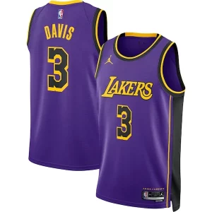 Versatile Elegante Anthony Davis Los Angeles Lakers Jordan Brand Unisex Swingman Jersey Statement Edition Purple  per i veri fan