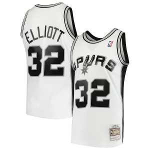 Versatile Fantastico Eccezionale Sean Elliott San Antonio Spurs 1998/99 Hardwood Classics Swingman Jersey White  per i veri fan