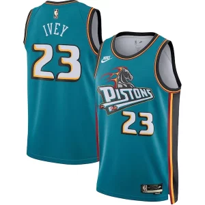 Versatile Jaden Ivey Detroit Pistons Nike Swingman Jersey Classic Edition Teal  per i veri fan