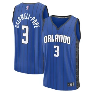 Pratico Kentavious Caldwell Pope Orlando Magic Fast Break Replica Player Jersey Statement Edition Blue  per i veri fan