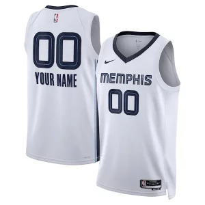 Versatile Lussuoso Fantastico Memphis Grizzlies Nike Unisex Swingman Custom Jersey White Association Edition  per i veri fan
