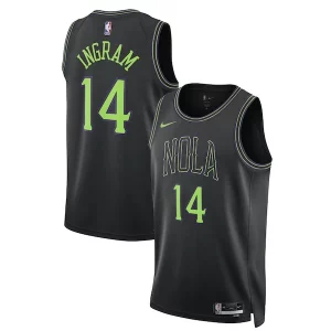 Versatile Pratico Brandon Ingram New Orleans Pelicans Nike Unisex 2023/24 Swingman Jersey Black City Edition  per i veri fan