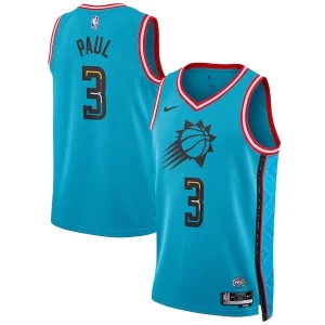 Versatile Pratico Chris Paul Phoenix Suns Nike Unisex 2022/23 Swingman Jersey City Edition Turquoise  per i veri fan