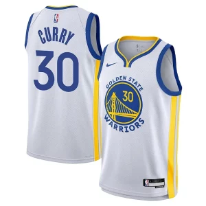 Cool Versatile Trendy Stephen Curry Golden State Warriors Nike Youth Performance Swingman Jersey Association Edition White  per i veri fan